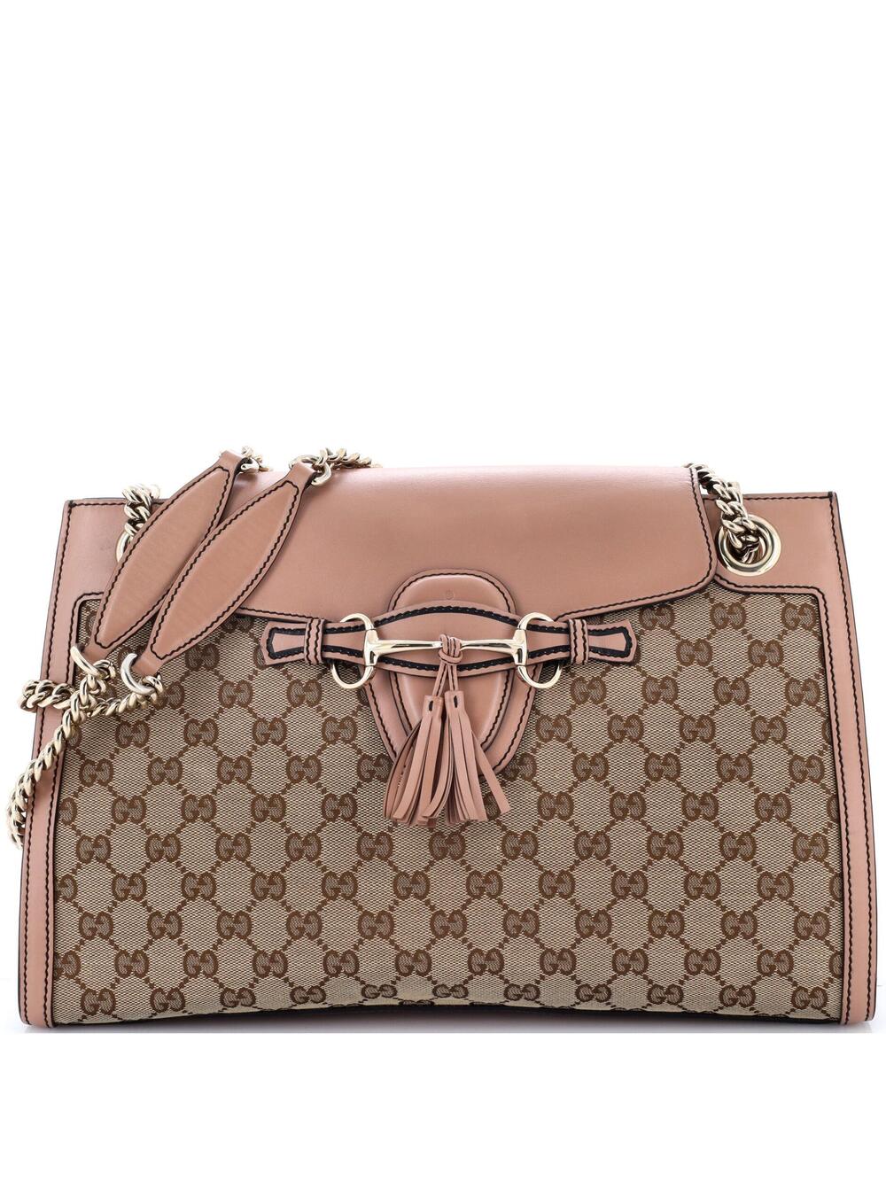Gucci Emily Chain Flap Shoulder Bag Gg #320804G97B